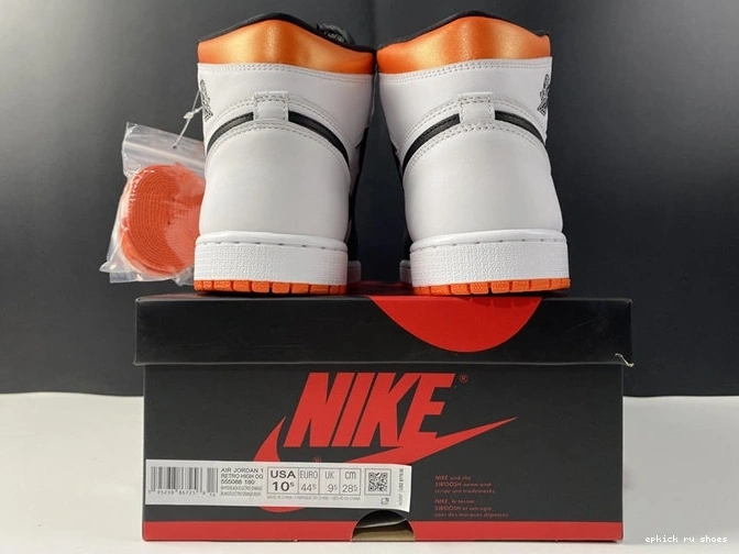 Cheap Orange QuickDry Jordan1 Retro Electro 3737 555088- 1029